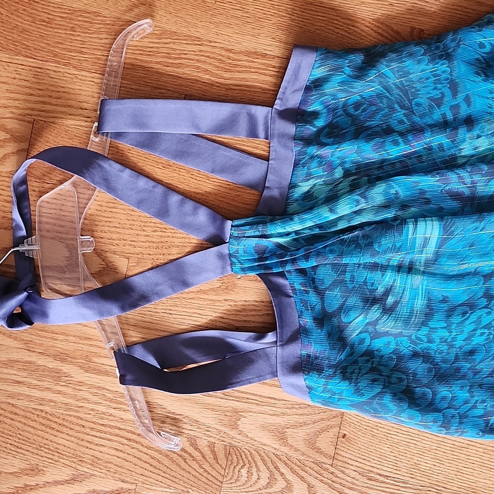 BCBGeneration Feather Print Dress
